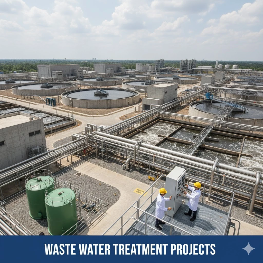 Water and Wastewater Treatment Plant Automation